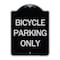 Signmission Bicycle Parking Only Heavy-Gauge Aluminum Architectural Sign, 24" x 18", BS-1824-24318 A-DES-BS-1824-24318 - alternate 1